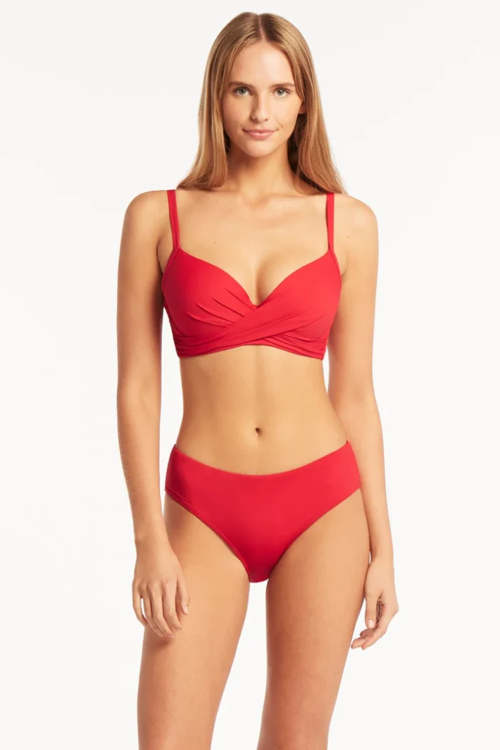 Eco Essentials Cross Front Moulded Cup Bra - Image 10