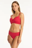 Eco Essentials Cross Front Moulded Cup Bra