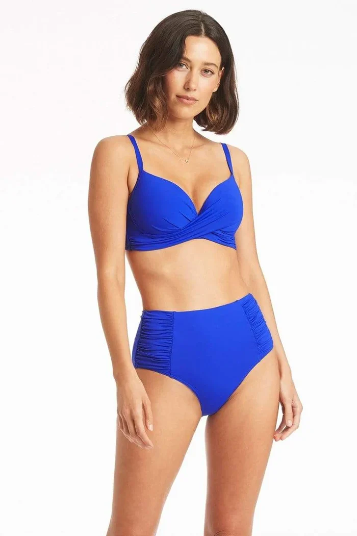 Eco Essentials Cross Front Moulded Cup Bra - Image 4